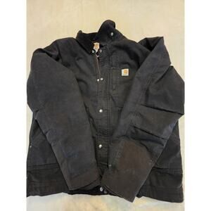 Carhartt Men's Full Swing Steel Jacket Black Size Xl Tall